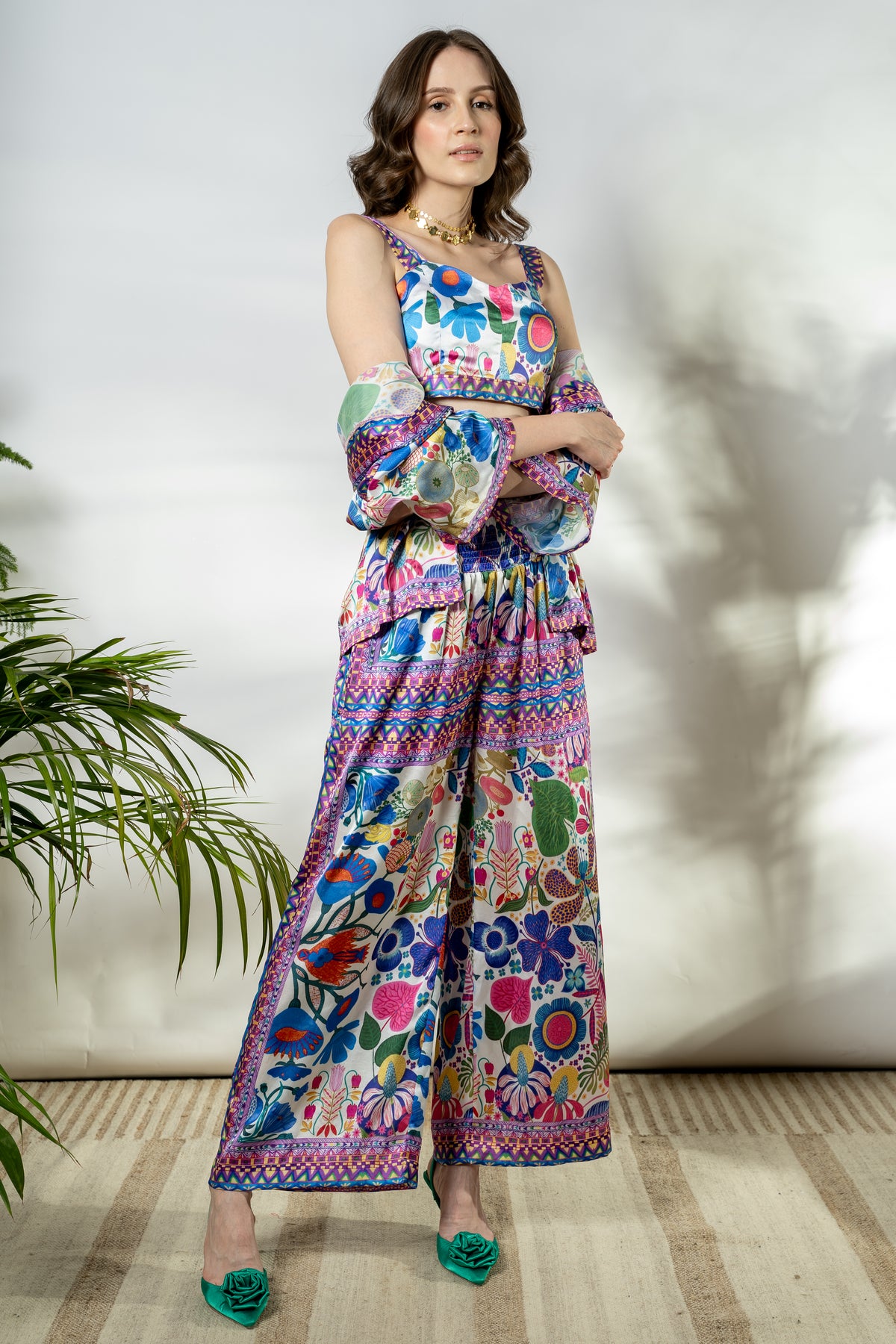 Multi Color Printed Set